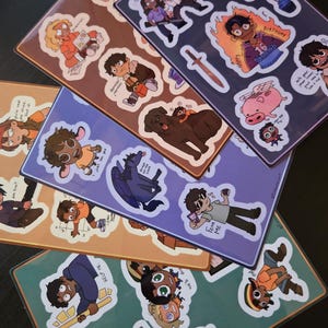 Percy Jackson Character Sticker Sheets