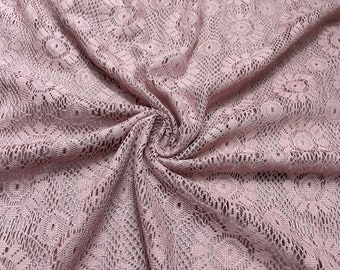Lace Fabric Mandala Circles 1 Yard