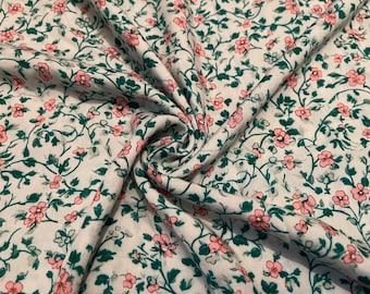 Rayon Challis Fabric Florals Print