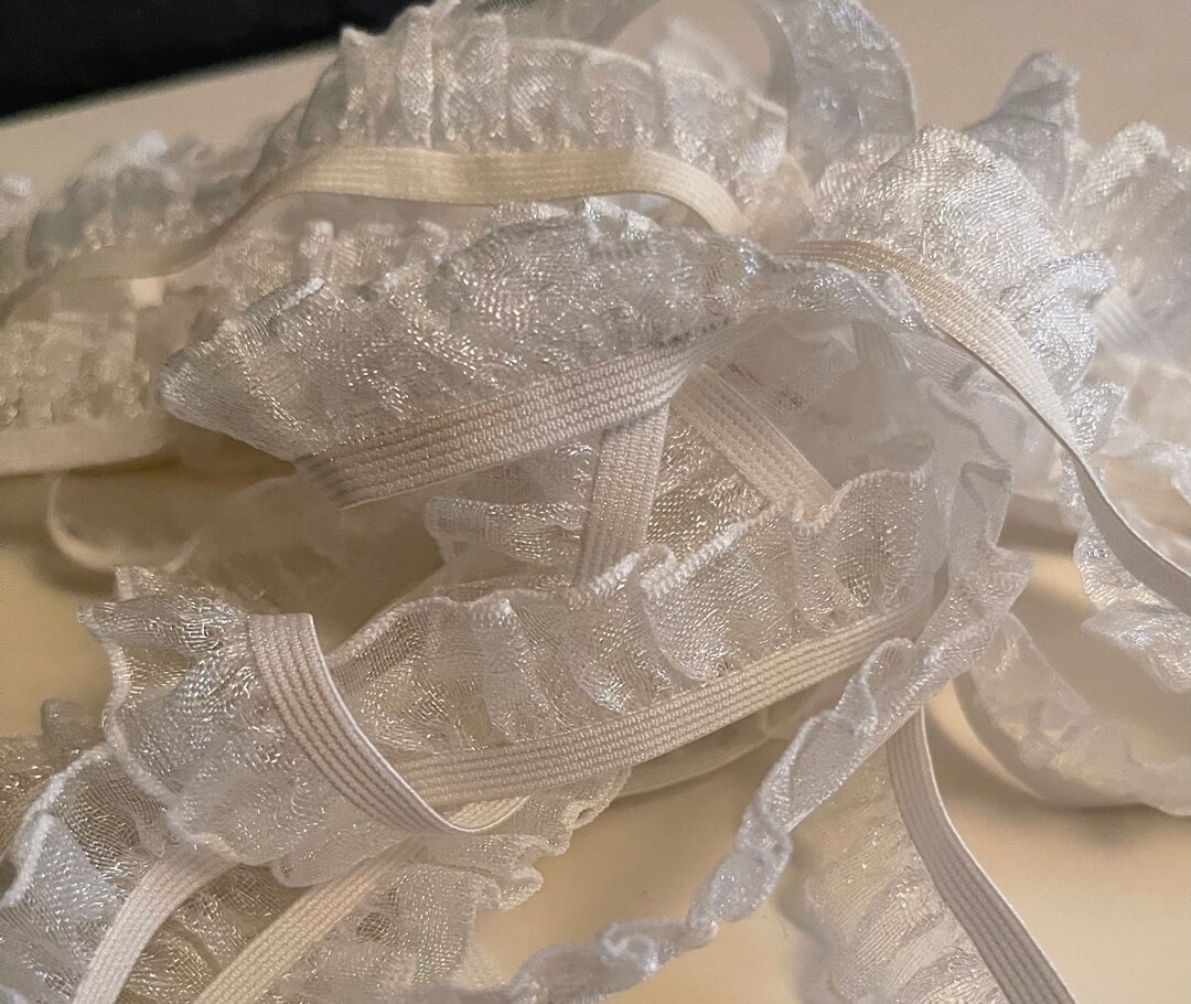 RUFFLE ELASTIC TRIM 6 Yards - Etsy