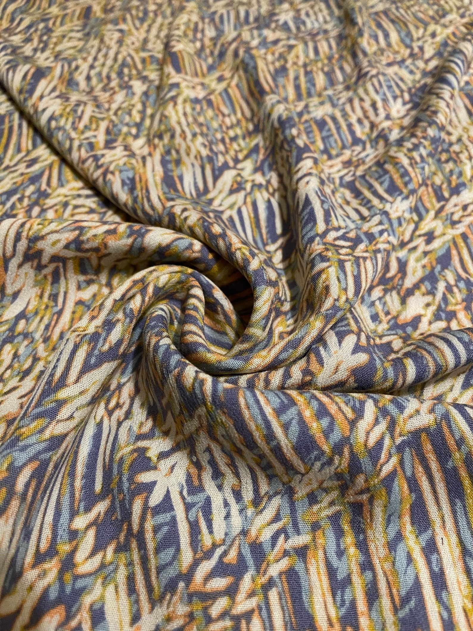 Rayon Gauze Crinkle Fabric 17/8 Yards Etsy