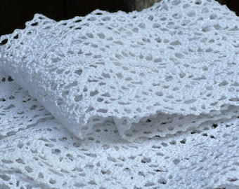 Crochet Style  Cotton Lace 3 Yards/3" Width