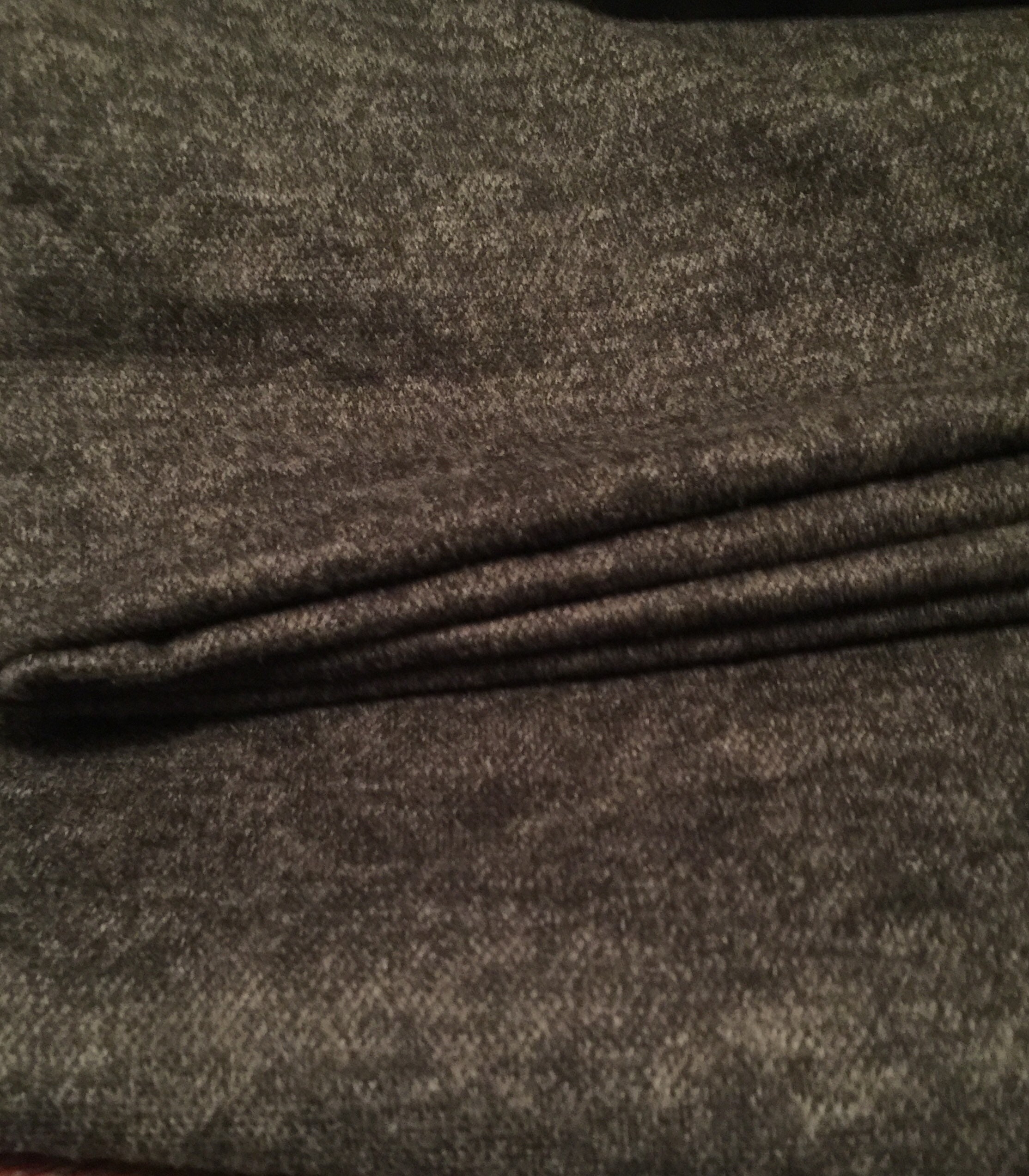 Brushed Fleece Knit Fabric 1M Etsy