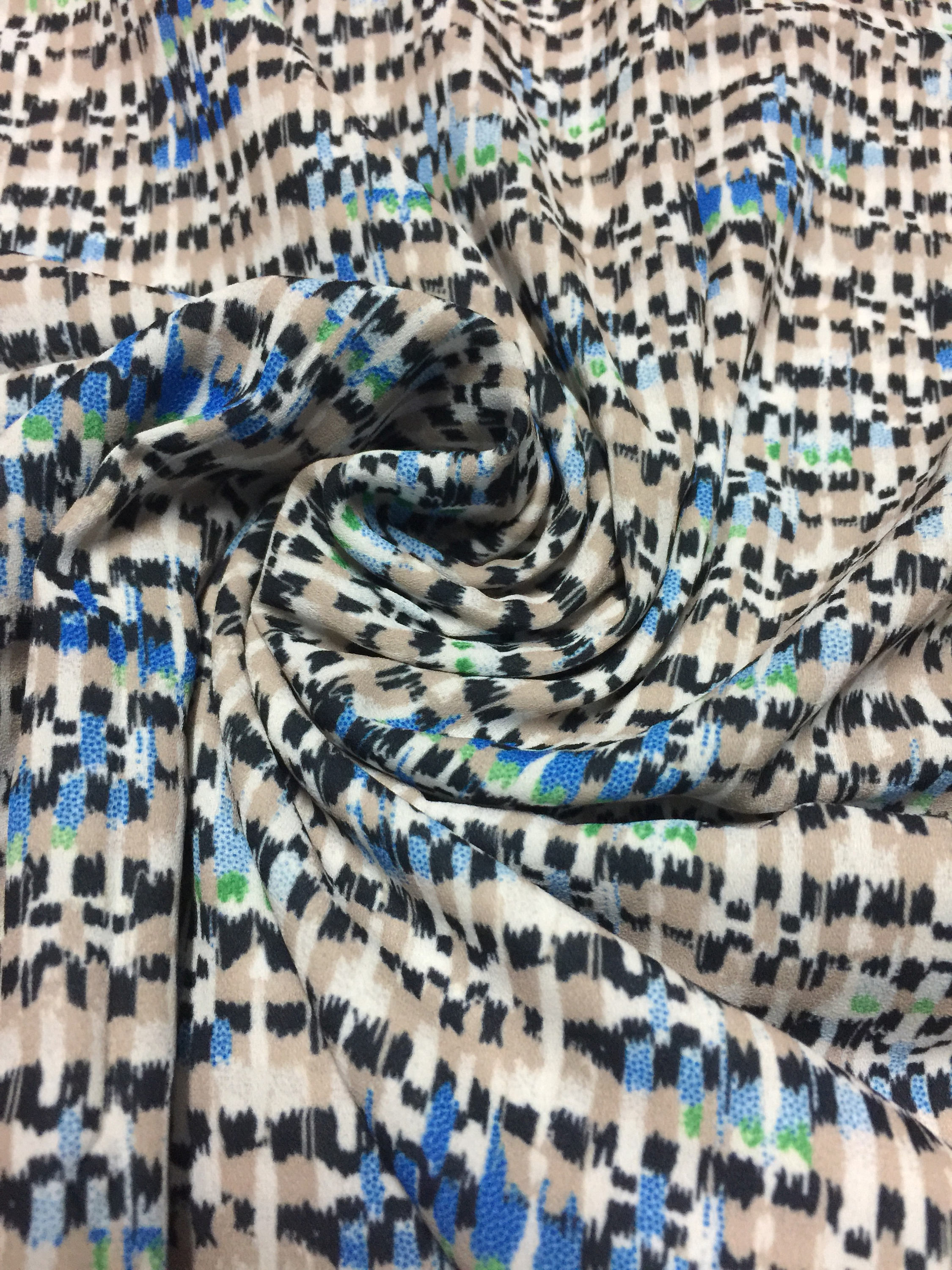 Wool Dobby Print Fabric 11/4 Yards Etsy