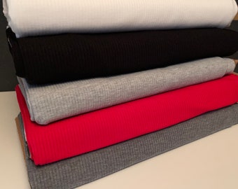 Stretch Ribbed Knit Fabric 1 Yard