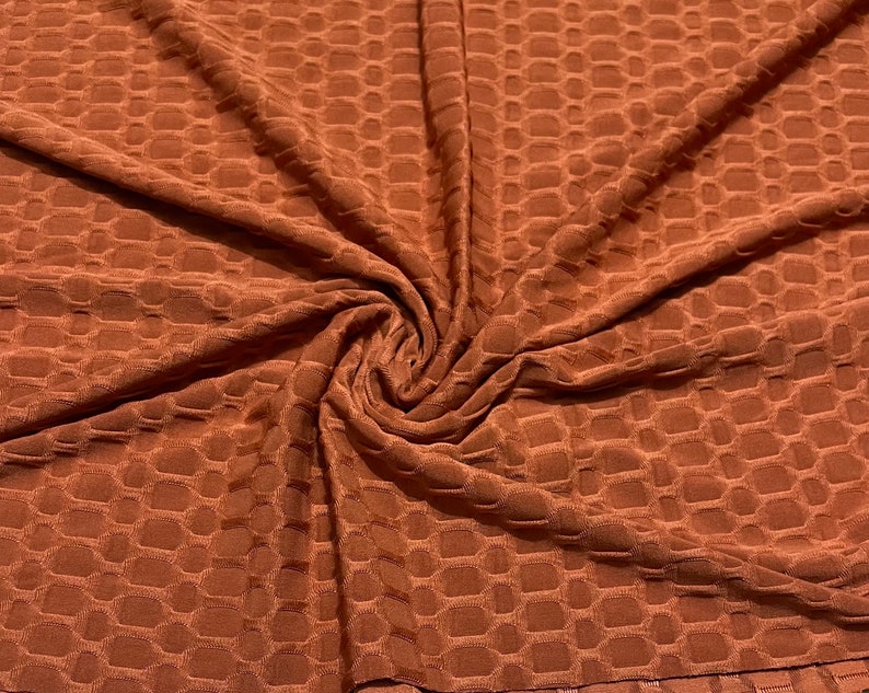 Spandex Knit Honeycomb Design 1 Yard - Etsy