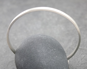 SIMPLY, Customized Bangle, Personalized Bracelet, Cuff, Sterling Silver, for men, man