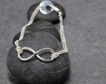 DOUBLE INFINITY necklace