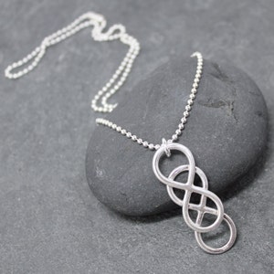 DOUBLE INFINITY Necklace for men image 5