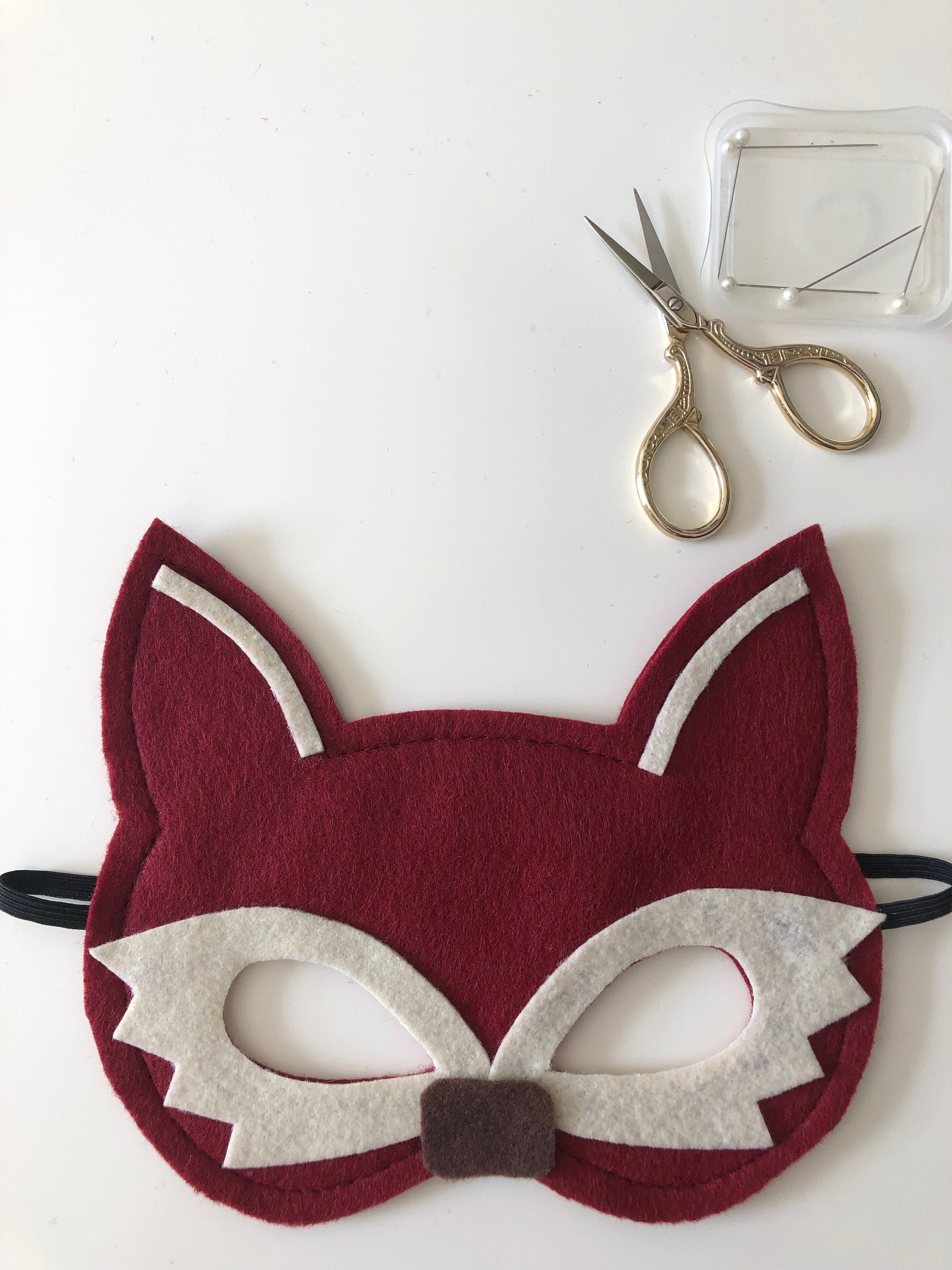Fox Mask PATTERN - Etsy
