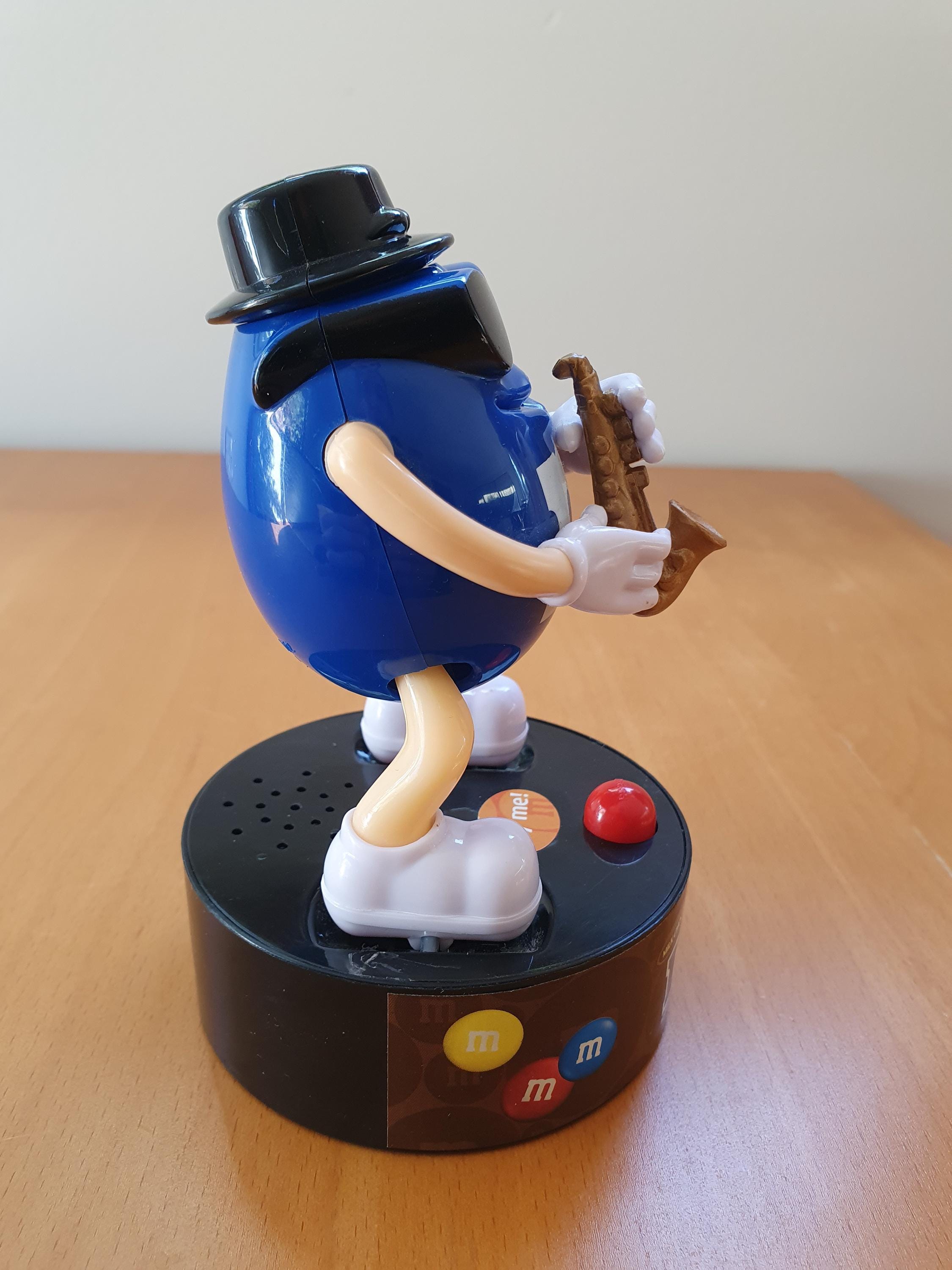Vintage Retro M&m's Saxophone Musical Toy - Etsy