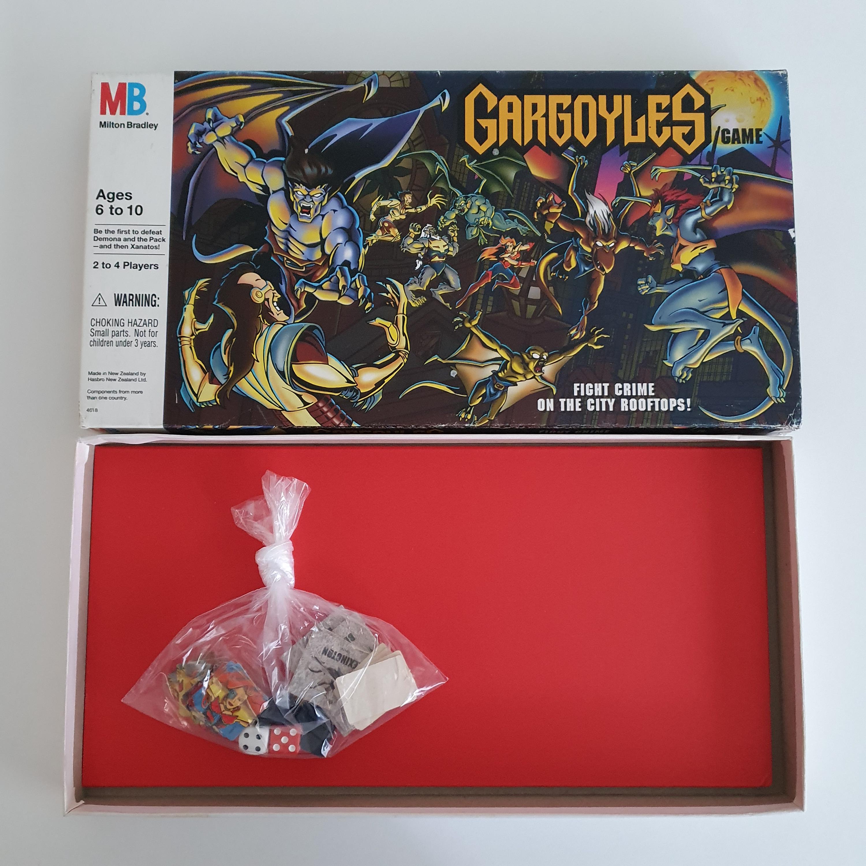 Vintage 90s Gargoyles Board Game by Milton Bradley - Etsy