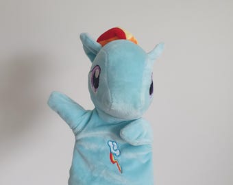 My Little Pony Rainbow Dash pluche handpop
