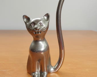 Cat Metal Ring Holder