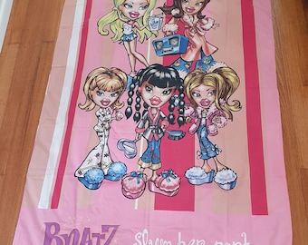 Vintage 2003 Bratz Slumber Party Single Bed Duvet or Quilt Cover