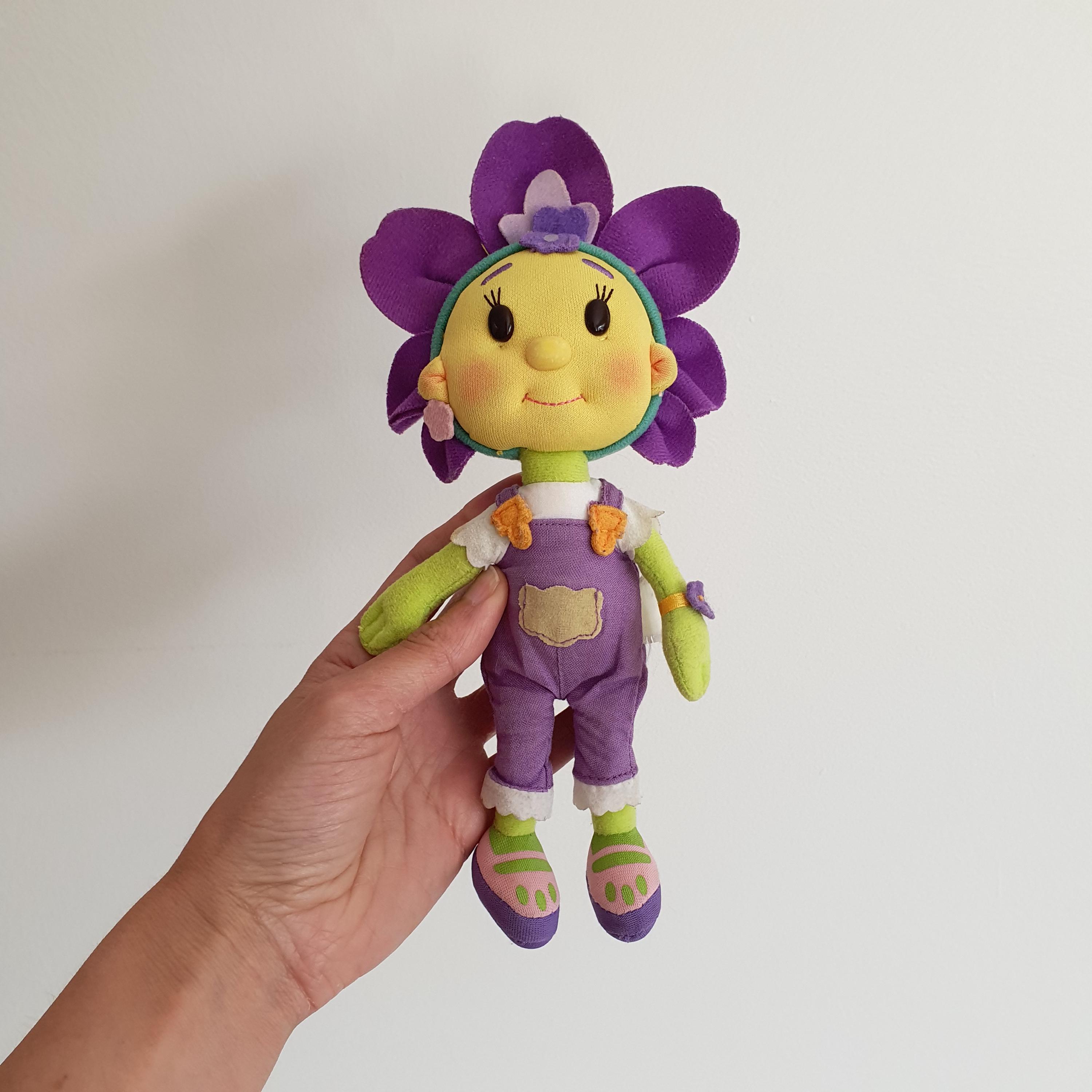 Vintage Fifi and the Flowertots Violet Small Plush Toy - Etsy
