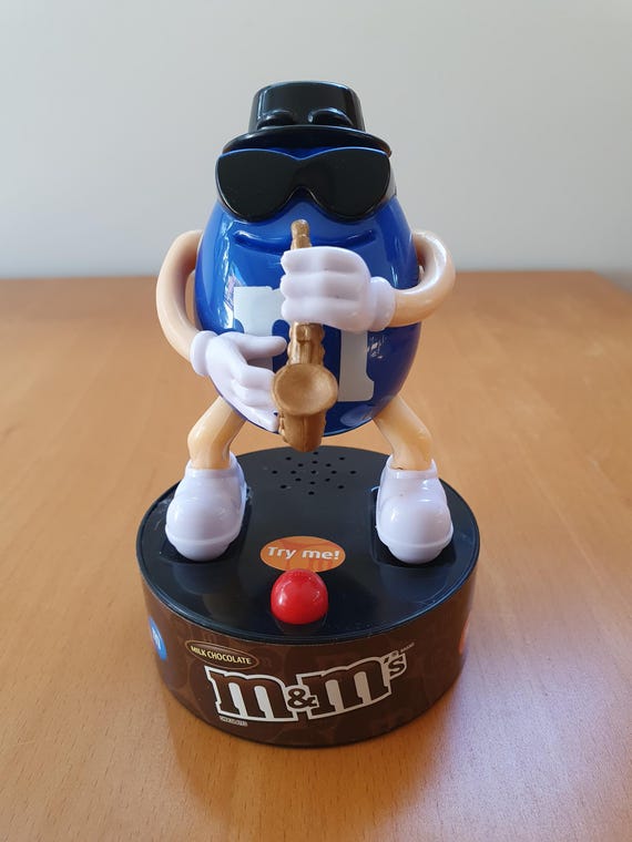 m&m's サックス奏者 80sフィギュア 本体 M&M's Collector Series