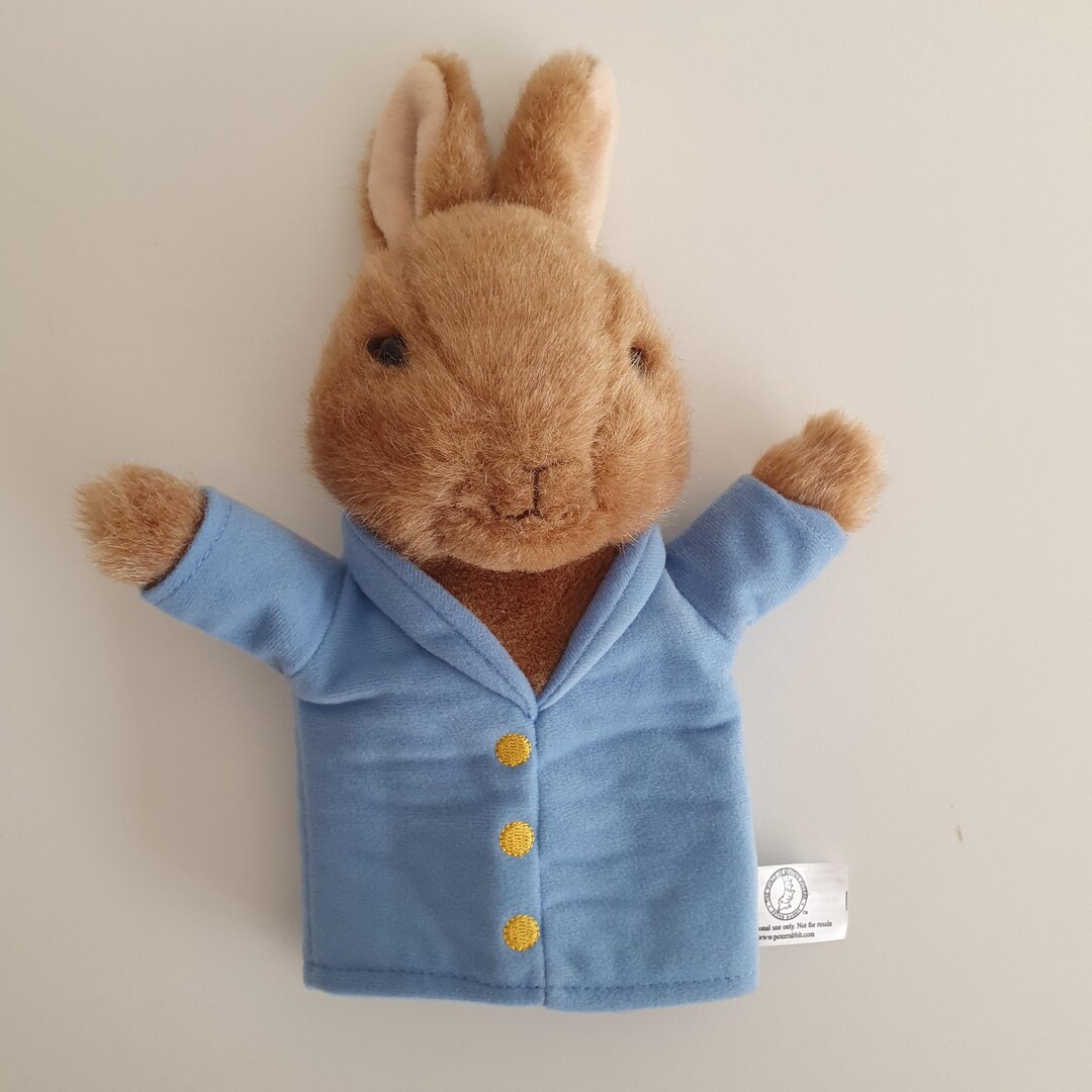 Vintage Peter Rabbit Hand Puppet - Etsy