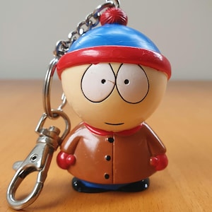 Vintage 1998 Stan Marsh from South Park Keyring Keychain
