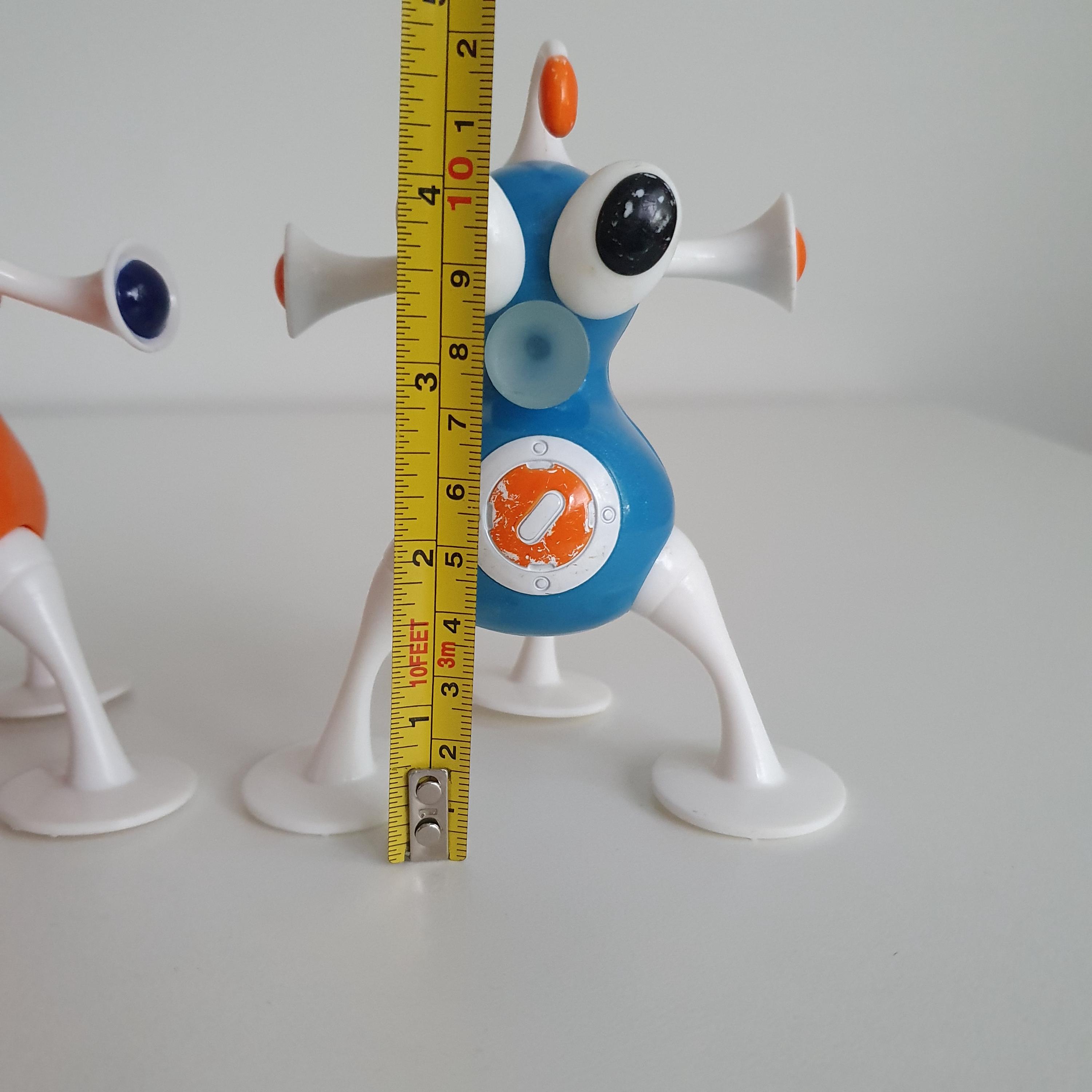 Vintage 2006 Zizzle Iz Robot Mcdonald's Happy Meal Toy Set - Etsy
