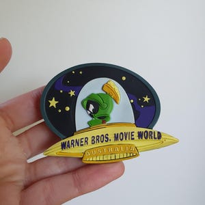 Vintage 2000 Marvin the Martian Magnet