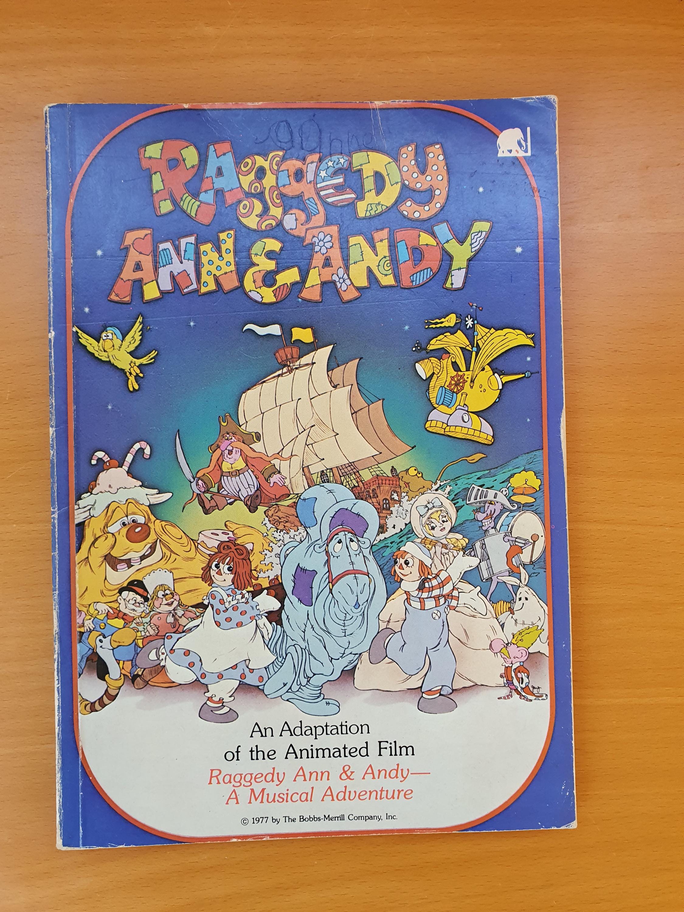 Raggedy Ann and Andy Vintage Book 1978 an Adaptation of the