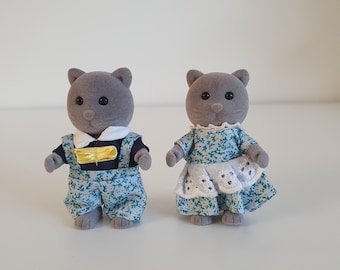 Juego de gatos flocados Calico Critters