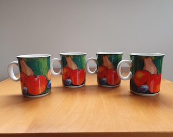 Vintage Misono Tuscany 1992 Ceramic Mugs