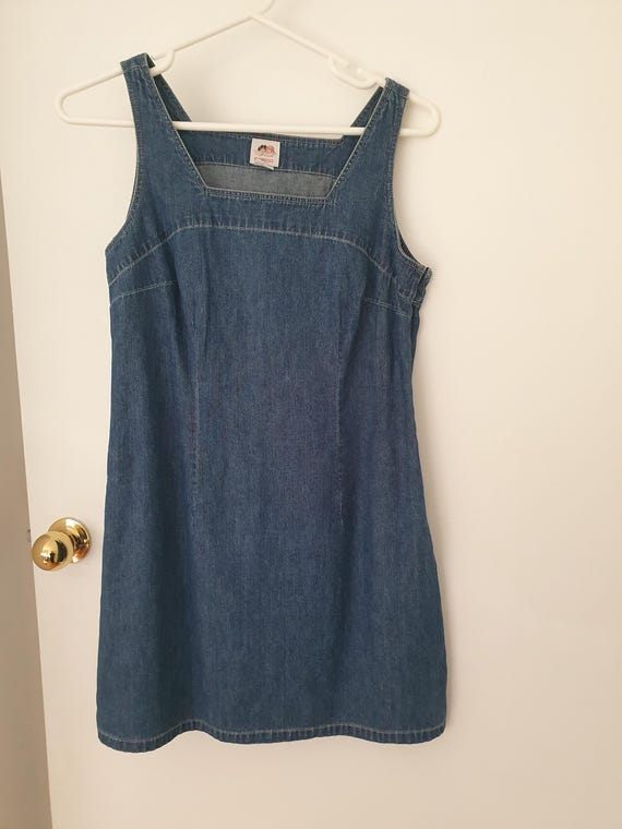 fiorucci denim dress Vintage Fiorucci Dress