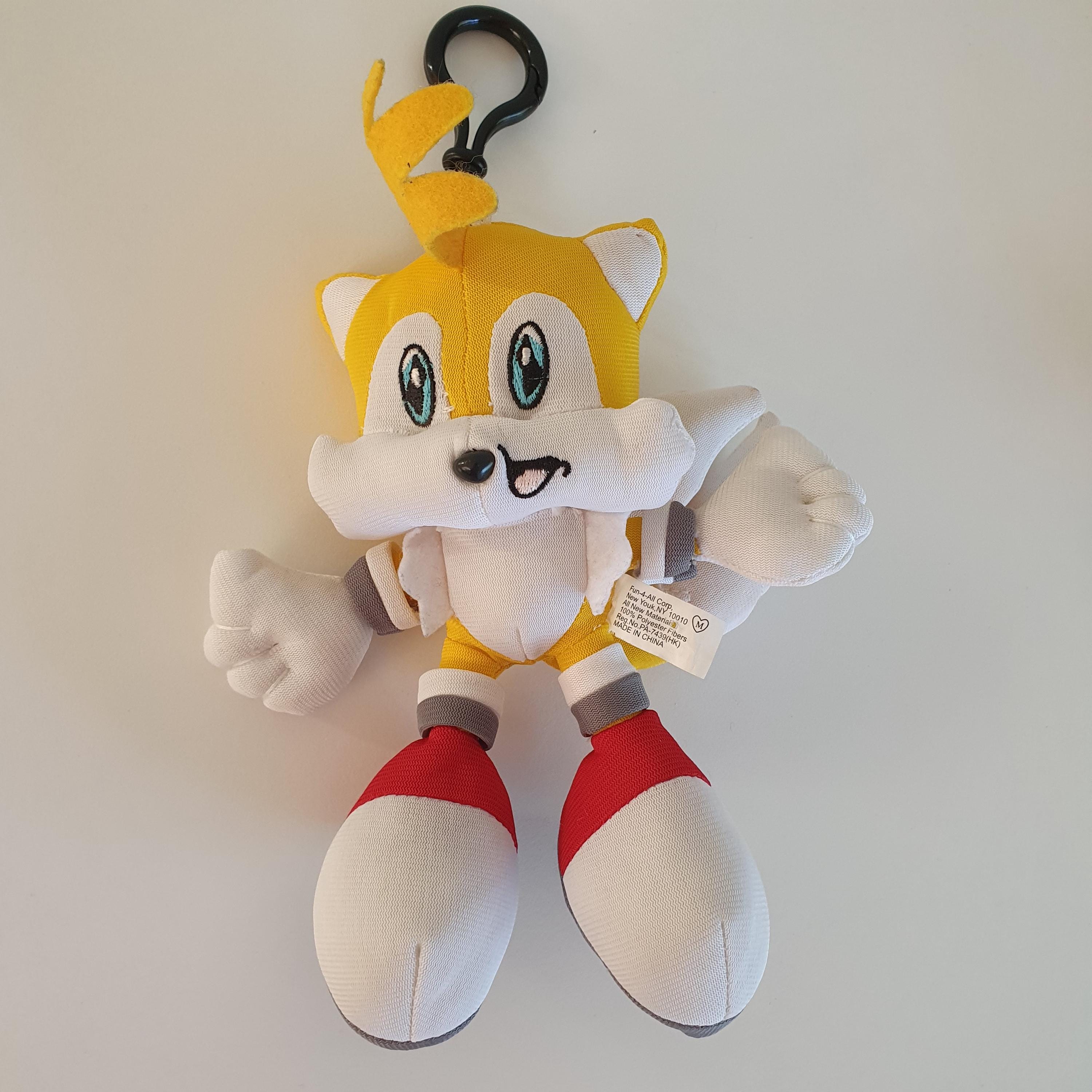 Vintage 2003 Sonic the Hedgehog Tails Plush Toy Keyring - Etsy