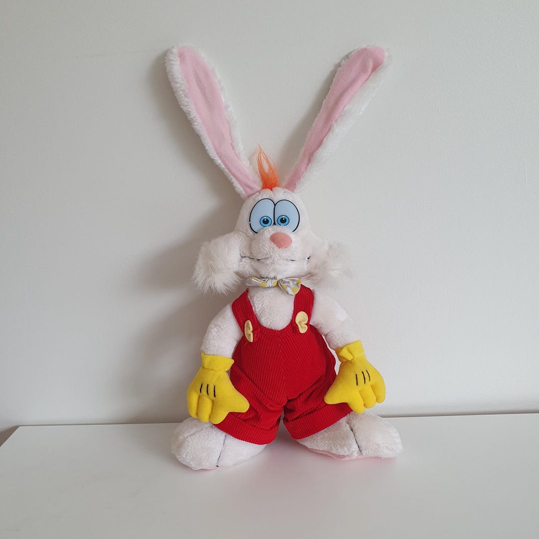 Vintage 1987 Roger Rabbit Plush - Etsy