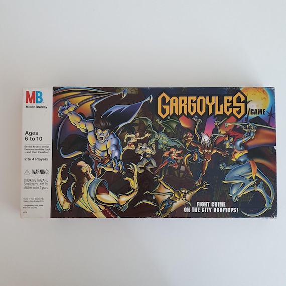 Vintage 90s Gargoyles Board Game by Milton Bradley - Etsy
