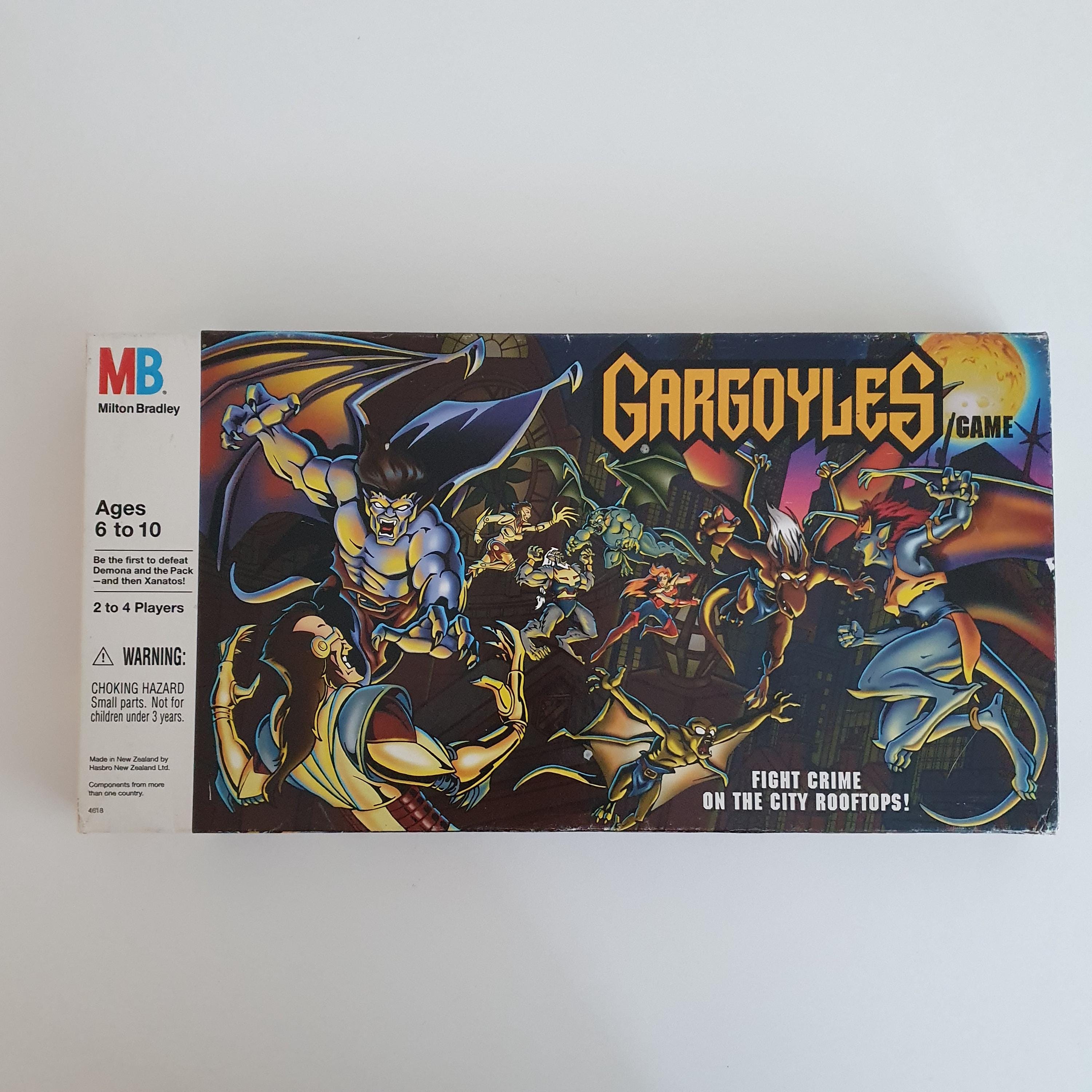 Vintage 90s Gargoyles Board Game by Milton Bradley - Etsy
