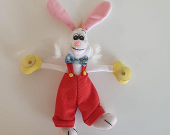 ヴィンテージ ロジャー・ラビット ぬいぐるみ 1987年 ディズニー