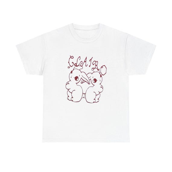 Clairo Bunny Rabbit Charm Tour Shirt | Clairo Bunny Merch T-shirt