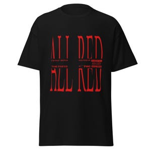 Camiseta Playboi Carti completamente roja