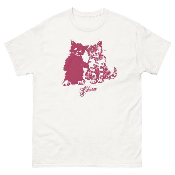 Clairo Charm Tシャツ 新品未開封 Clairo Charm Cat Kitty T-shirt Tee Merch - Etsy UK
