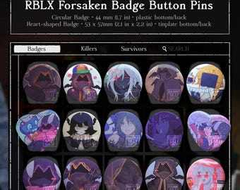 RBBL Forsaken Badge Anstecknadeln