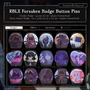 Forsaken pins - Etsy 日本