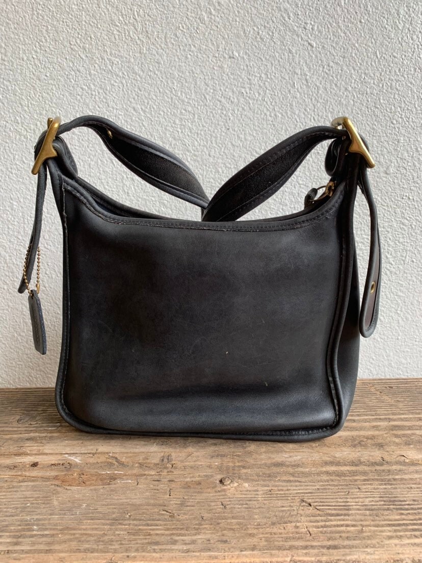 coach leather tag