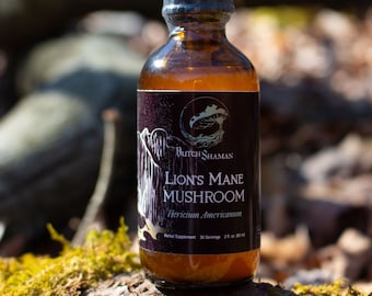 Dual Extracted Lions Mane Mushroom Tincture
