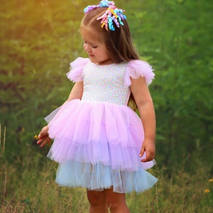 Chiffon tulle deals dress