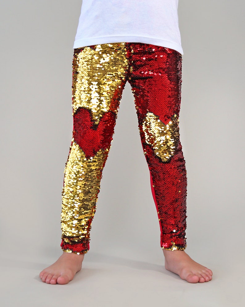 sequin gold trousers