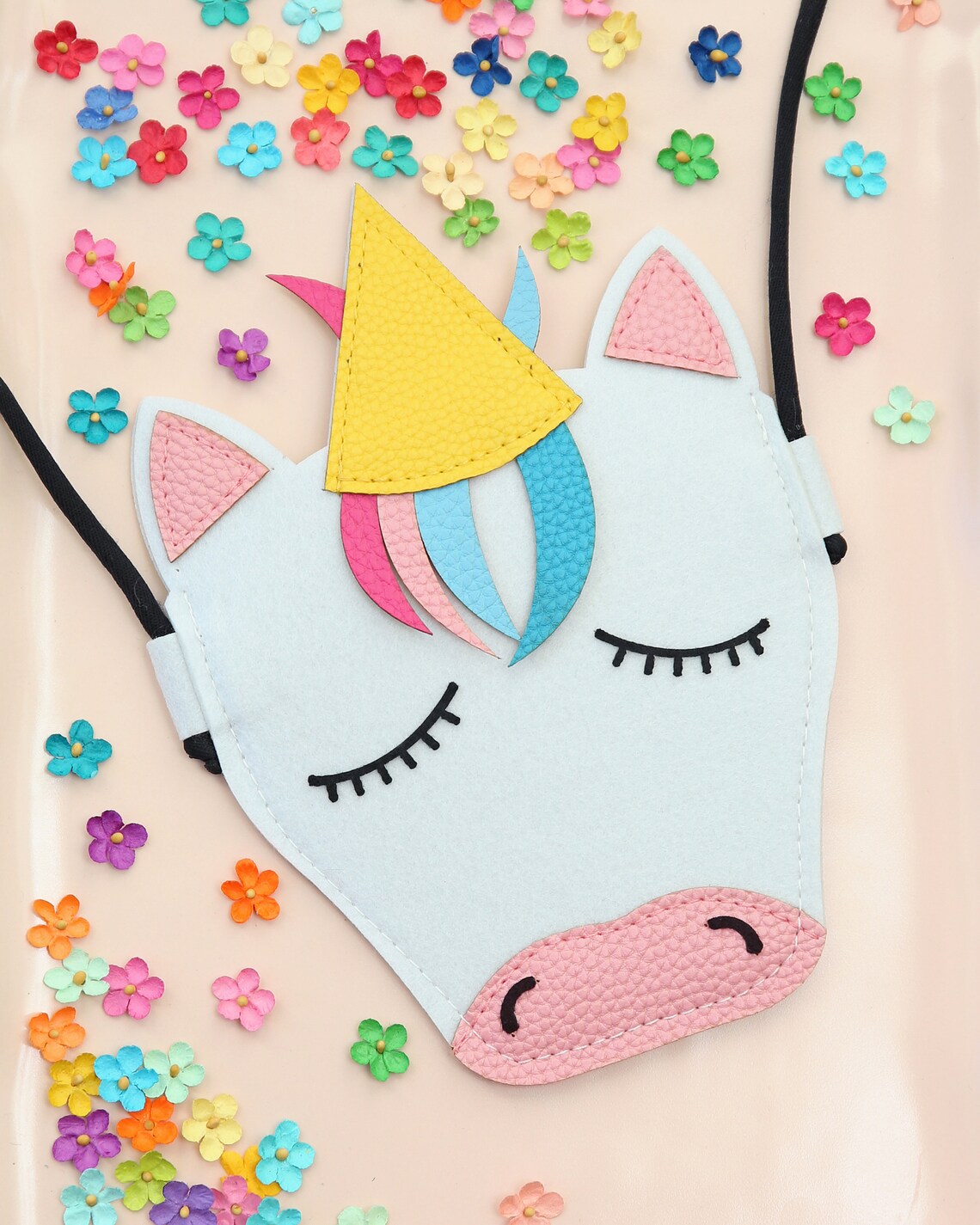 Unicorn Purse Unicorn Bag Rainbow Unicorn Purse Girls Etsy