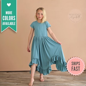 Boho Blue Dress