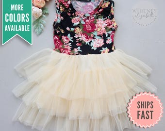 Tutu-jurk meisjes, lentejurk meisjes, prinsessenjurk, verjaardagsjurk, tule jurk, jurk verjaardag meisje, zomerjurk, feestjurk peuter