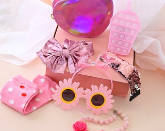 Happy Birthday Box Gift Set- Valentines gift box, kids gift basket, surprise box, fidget gift, gifted box for her, gift box for a friend