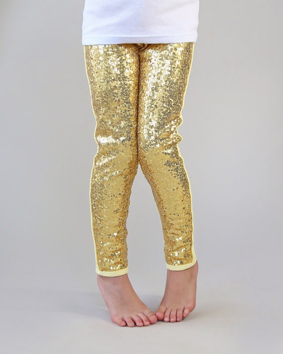 Gold Pailletten Hose Pailletten Hose Gold Hose Gold Glitzer Hose Gold  Sparkle Hose - .de