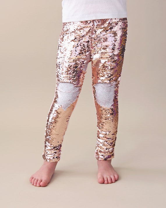 Rose Gold Sequin Pants