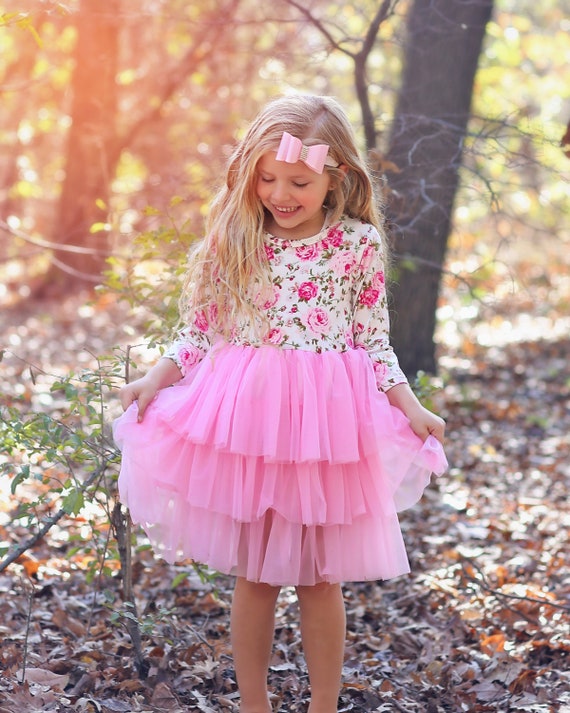 tapijt Het beste voor het geval dat Roze Rozen Tutu Jurk Meisjes Tutu Jurk Bloem Tutu Jurk - Etsy België